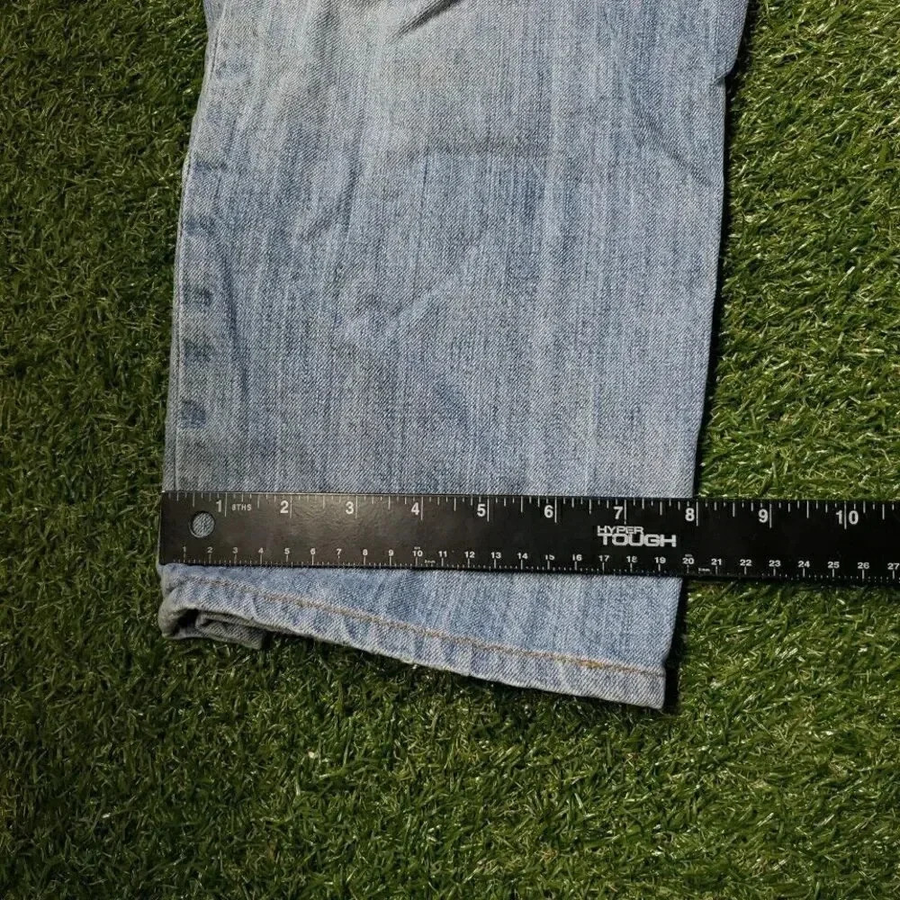 Levis Men Size 38 x 29 Jeans 550 Relaxed Fit Pants Cotton Light Wash Denim - Picture 5 of 8